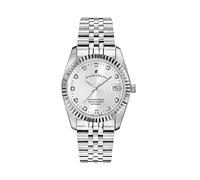 Jacques Du Manoir - Reloj de Cuarzo analógico para Mujer, 36 mm, con Correa de Acero Inoxidable