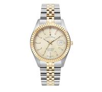 Jacques Du Manoir Reloj de Pulsera Unisex de Acero Inoxidable Chapado en Plata y Oro de Cuarzo Hecho en Suiza JWN01704