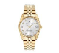 Jacques Du Manoir - Reloj de Vestir NRO.11, Dorado, Pulsera