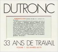 Jacques Dutronc - 33 Ans De Travail