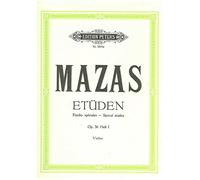 Jacques-Fereol Mazas: Studies Op. 36 Bk. 1 Violin. Partituras para Violín