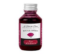 Jacques Herbin 17068T - Botella de tinta para escribir 100ml - Plumas estilográficas, rollerball - Rouge Opéra