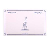 Jacques Herbin 25560T - Une pochette de 10 buvards 12x16 cm 240g, Rose