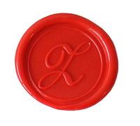 Jacques Herbin 40326T - Une pastille en laiton pour cire à cacheter, alphabet anglais, lettre Z