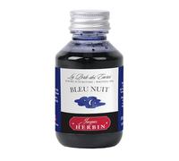 Jacques Herbin Fountain Pen Ink 100Ml Bleu Nuit by