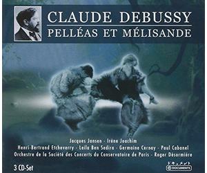 Jacques Jansen; Irene Joachim; Henri-Bertrand Etcheverry; Leina Ben Sedira; Orchestre de la Societé des Concerts de Paris - Claude Debussy - Pelléas et Mélisande : La Mer / Prélude après-midi d'un Faune / Danses
