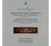 Jacques Lancelot - Mozart : Horn & Clarinet Quintets - Remastered