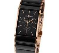 Jacques Lemans Dublin 1-1941B Cronógrafo para hombres Con elementos de cerámica