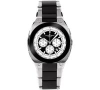 Jacques Lemans Dublin 1-1523B Cronógrafo para hombres Con elementos de cerámica