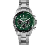 Jacques Lemans Reloj Buceo de Hombre Cronógrafo Acero Inox / Verde Chrono
