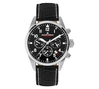 JACQUES LEMANS Reloj Deportivo 42-2A, Negro, Talla única, Correa