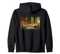 Jacques-Louis David The Coronation of Napoleon Sudadera con Capucha