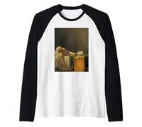 Jacques-Louis David The Death of Marat Camiseta Manga Raglan