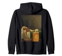 Jacques-Louis David The Death of Marat Sudadera con Capucha