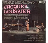 Jacques Loussier , Christian Garros , Pierre Michelot - Play Bach No. 5 - Decca - SKL.5037, Decca - SKL 5037