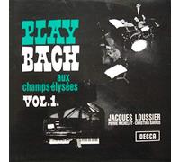 Jacques Loussier - Play Bach Aux Champs Elysees Vol 1 LP (Vinyl Album) UK Decca 1966