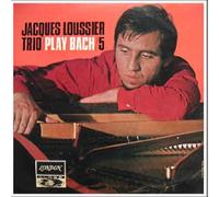 JACQUES LOUSSIER TRIO - PLAY BACH 5 LP (VINYL ALBUM) UK LONDON 1967