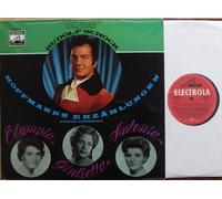 Jacques Offenbach / HOFFMANNS ERZÄHLUNGEN / RUDOLF SCHOCK / GROSSER QUERSCHNITT / Olympia / Giulietta / Antonia / RUTH-MARGRET PÜTZ / HILDEGARD HILLEBRECHT / PILAR LORENGAR / MARCEL CORDES / Chor der Städtischen Oper Berlin, Leitung: HermannLüddecke / Großes Opernorchester Dirigent: Berislav Klobucar / 1961/ Bildhülle / ELECTROLA # E 80636 / Deutsche Pressung / 12" Vinyl Langspiel Schallplatte