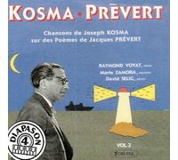 Jacques Prevert - Chansons De Joseph Kosma Sur Des Poèmes De Jacques Prévert, Vol. 2