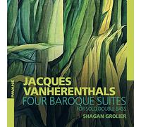 Jacques Vanherenthals : Quatre suites baroques pour contrebasse seule. Grolier.