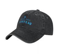 Jacques Yves Cousteau -, Lettering, Ocean Lettering, Viajes Gorra de béisbol Sombrero para el Sol Personalizado Sombrero Niña Hombre