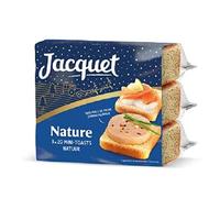 Jacquet Mini tostadas para hígado hierba 255 g - Paquete de 255 g