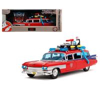 Jada 1:24 35466 Cazafantasmas - ECTO-1/Mezcla Con Gráficos De Optimus Prime