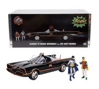 Jada 1/24 Batmobile 1966 Serie Classic TV con Figuras Batman y Robin 98625