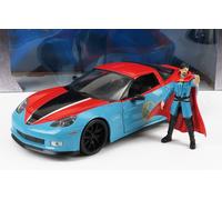 Jada - Marvel Doctor Strange Chevy Corvette, 253225024, 8 años, Escala 1:24, con Personaje, Piezas de Apertura