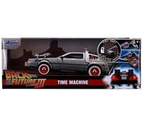 Jada 1:24 Diecast Regreso Al Futuro 3 Máquina Del Tiempo Con Luces