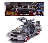 Jada 1/24 Escala Regreso Al Futuro 2 Máquina Del Tiempo 1981 Delorean 31468