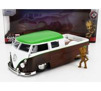 JADA 1/24 FURGONETA VOLKSWAGEN T1 DOBLE PICK UP 1963 GROOT FIGURA MODELO