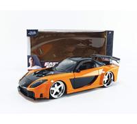 Jada 1:24 Rápido Y Furioso Han'S Mazda RX-7 - Naranja Y Negro 30732