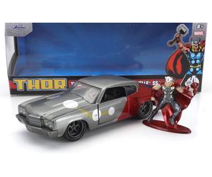 JADA 1/32 CHEVCHEVROLET CHEVELLE SS 1970 THOR FIGURA MODELO ESTÁTICO DIECAST