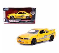 Jada 1/32 Escala Fast & Furious Leon ’S Amarillo Nissan Skyline (BCNR33)