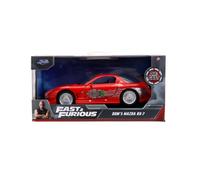 Jada 1/32 - Rápido Y Furioso - 2001 Mazda RX-7 Rojo De Dom - 98377 Nuevo