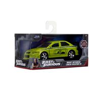 Jada 1:32 Rápido Y Furioso Mitsubishi Lancer Evo VII De Brian - Verde - 99789
