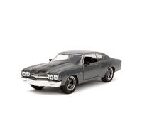 Jada 1970 Chevrolet Chevelle SS Gray Metallic with Black Strip (Importación USA)