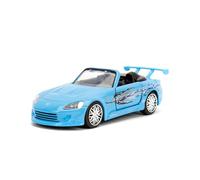 Jada 2001 Honda S2000 Convertible, Fast & Furious Remix - Juguetes de 25 aniversario 35397-1/32 escala de coche modelo fundido a presión