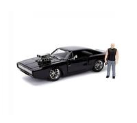 JADA 253205000 Dodge - COCHE COLECCIÓN Cargador R/T Con Toretto Figura 1970-