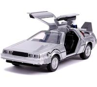 Jada Back To The Coche Delorean Regreso al Futuro II, Escala 1:32, Coleccionismo 253252003, color, para niños.