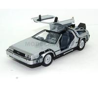 Retorno Al Futuro 2 Delorean Time Machine W/ Lights 1:24 Modelo Jada Toys