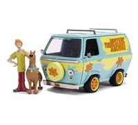 Jada 253255024 Furgoneta con Figuras Scooby Doo y Shaggy Mistery Machine, Multicolor, 1:24