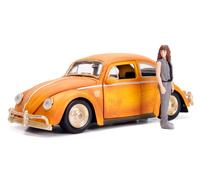 Jada 30114 1:24 Bumblebee VW Beetle con Figura Charlie fundida (Importación USA)