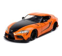 JADA 32097 MINIATURA TOYOTA SUPRA GR NARANJA FF 2020 1/24