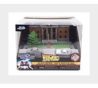 JADA 34804BR Diorama Nano Hill Valley Courthouse Escena Time Machine