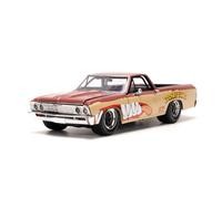 JADA 35130 MINIATURA CHEVCHEVROLET EL CAMINO CON FIGURA TAZ MARRÓN 1/24