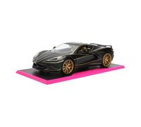 Jada 35203 Chevrolet Corvette C8 Stingray Primer Black Pink Slips 2020 1/24