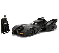 Jada Batman 1989 - Vehículos Metals Die Cast - Batmóvil, con figurita de Batman incluída