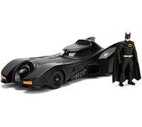 Jada Batmóvil Coche 1989 con Figura, Metal de Calidad Fundido a Presión Escala 1:24, Puertas se Abren, Coleccionismo.A Partir de 8 Años y Adultos (253215002)